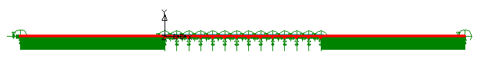 Complete embankment and viaduct model built in LUSAS